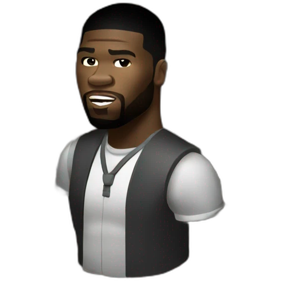 50 cent the massacre cover emoji