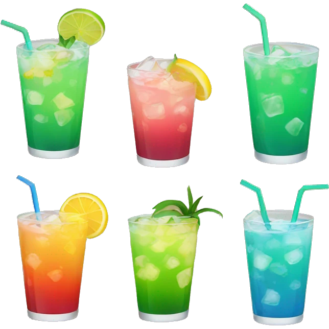 summer drinks emoji