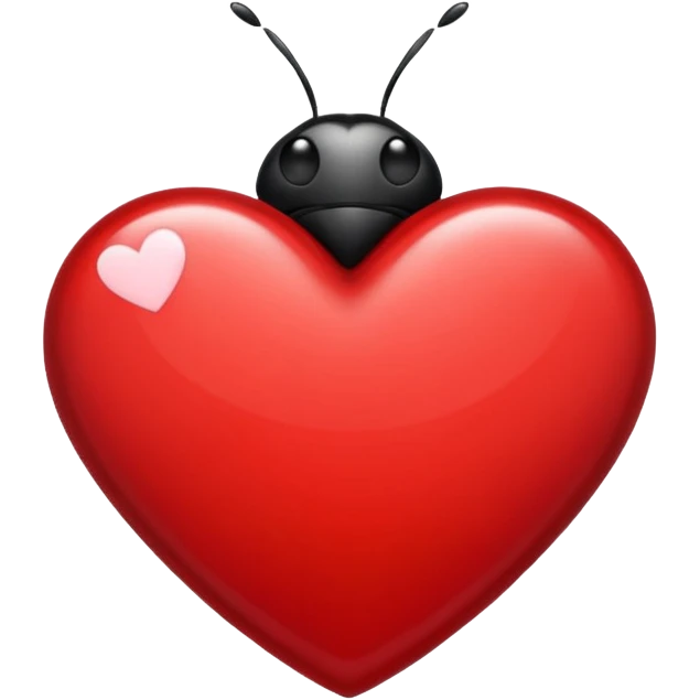 Love bug emoji