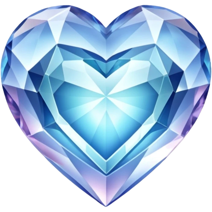 Coração de cristal emoji