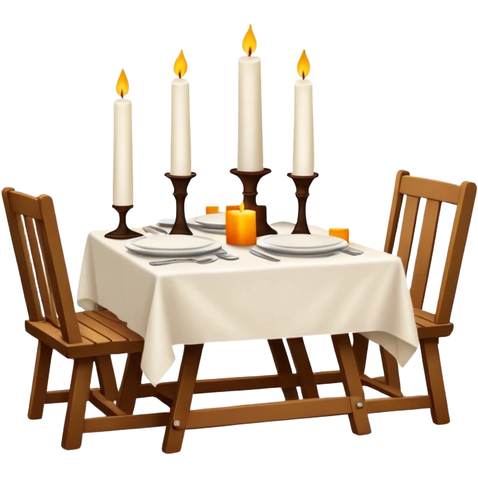 outdoor dinner table  emoji