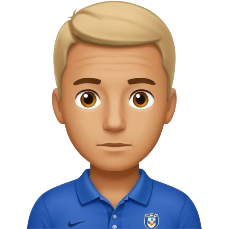 Un entrenador de fútbol de Alevin emoji