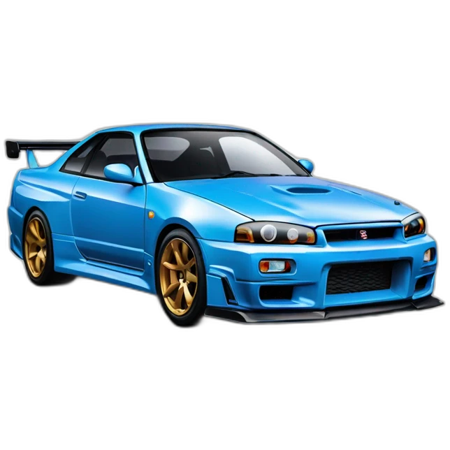 Nissan skyline gt34 emoji