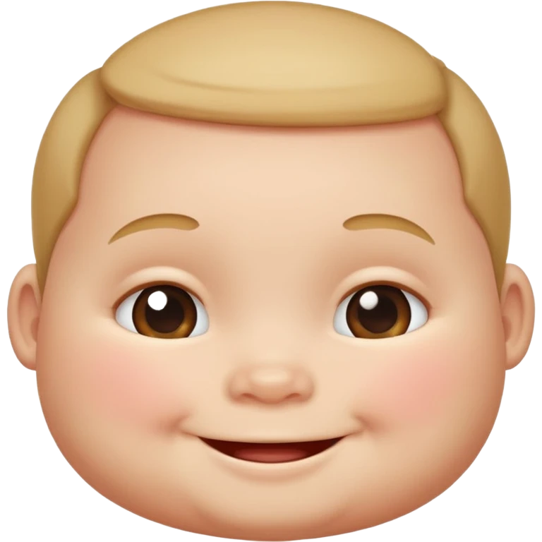 A baby  emoji