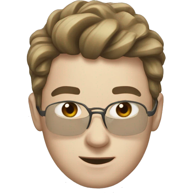 Радужный пудель emoji