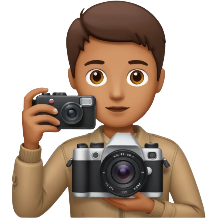 Resim çeken kefi emoji