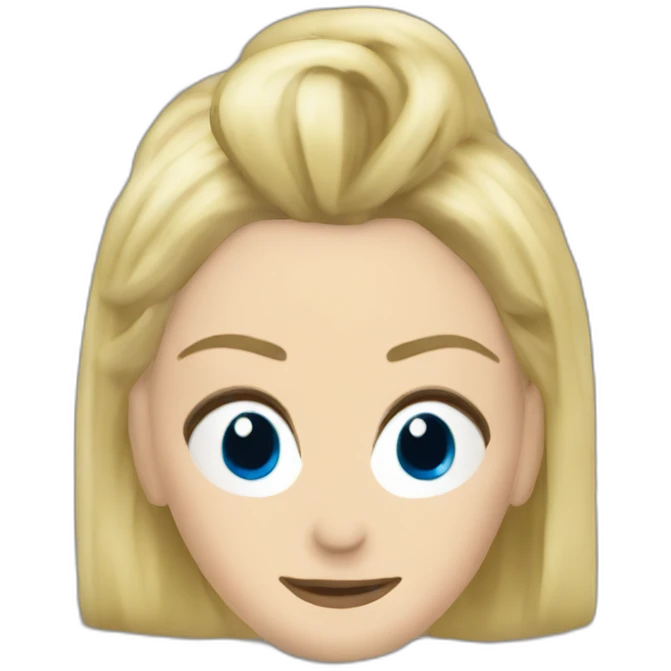 marine le pen tête emoji