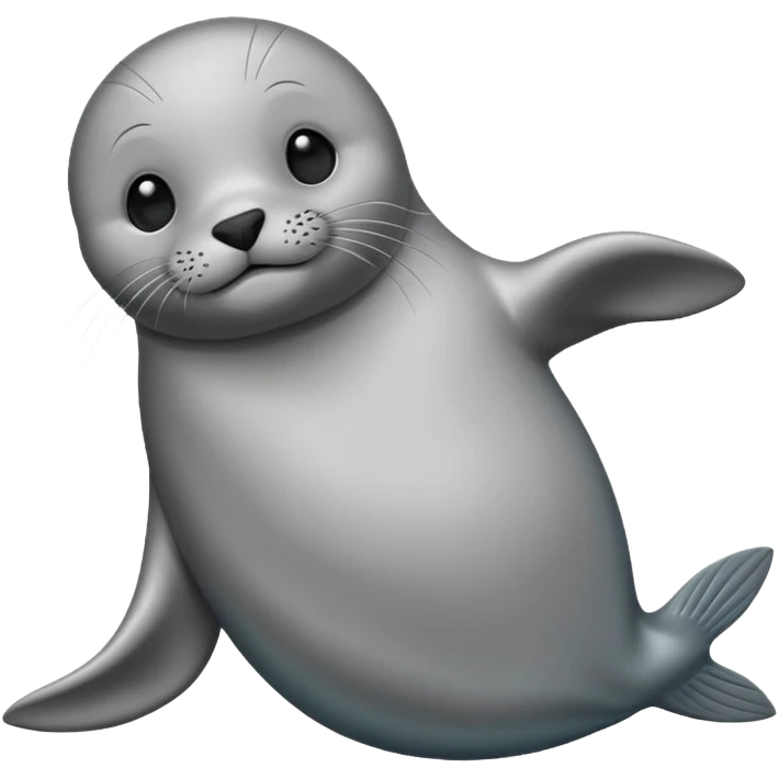 seal in flipper pose emoji