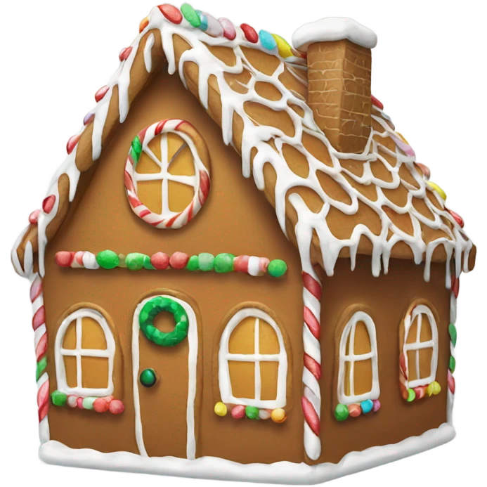 Gingerbread house  emoji