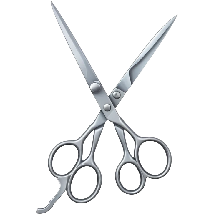 barber scissors emoji