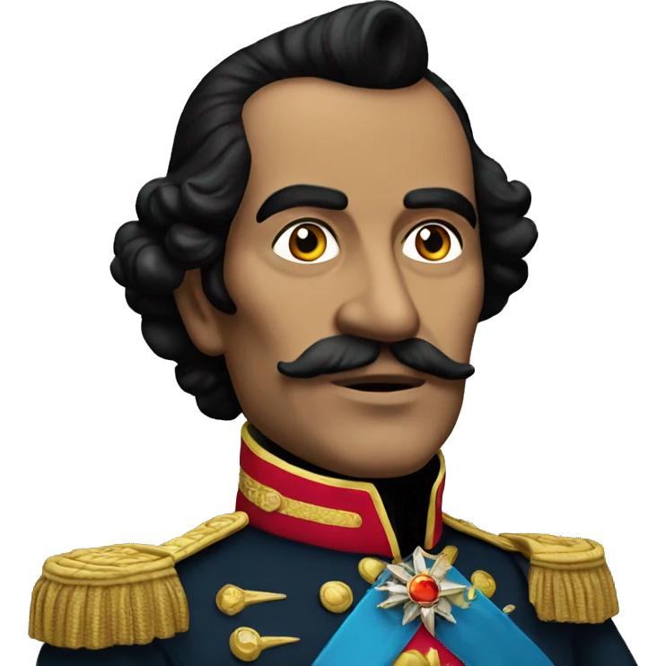 Simón Bolívar emoji
