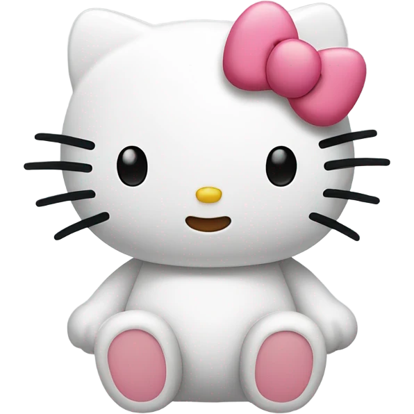 Hello kitty farting emoji