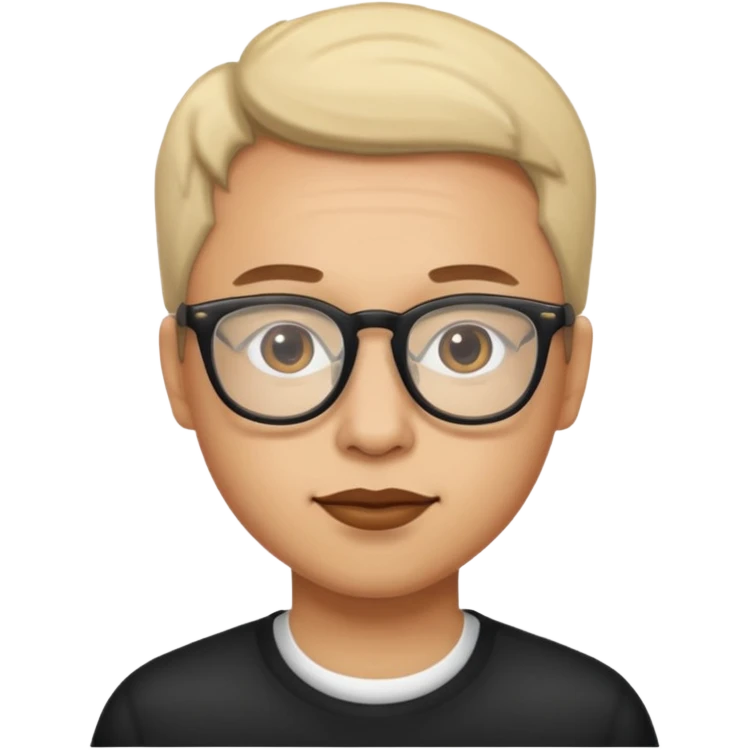 Take the glasses off emoji