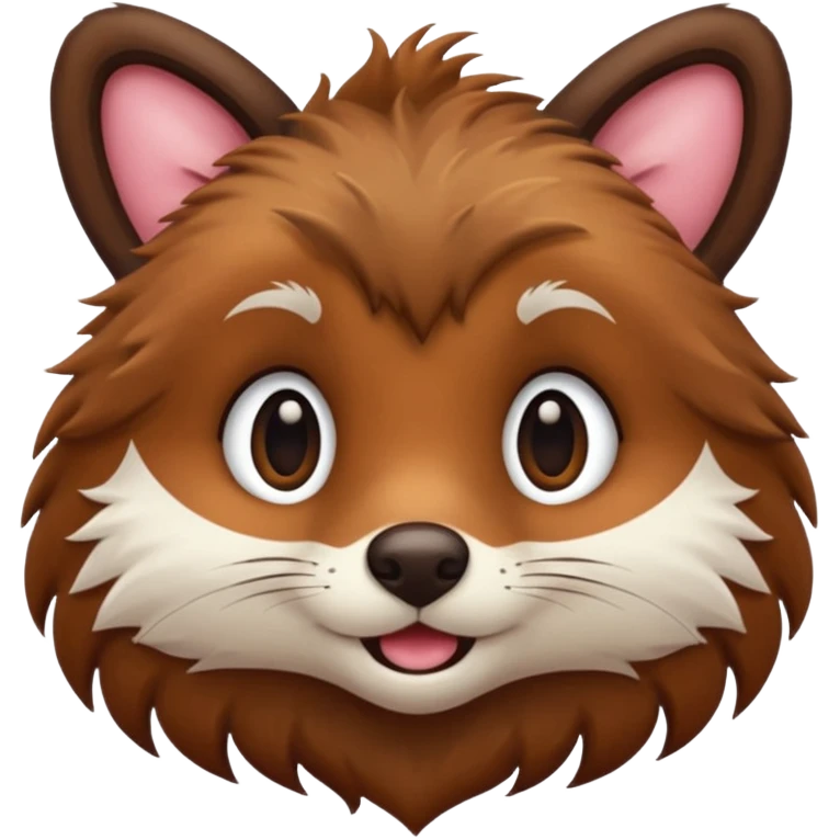 animal hanging with trees emoji