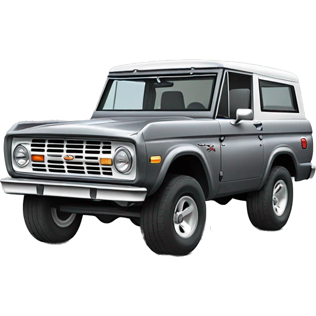 grey ford bronco emoji