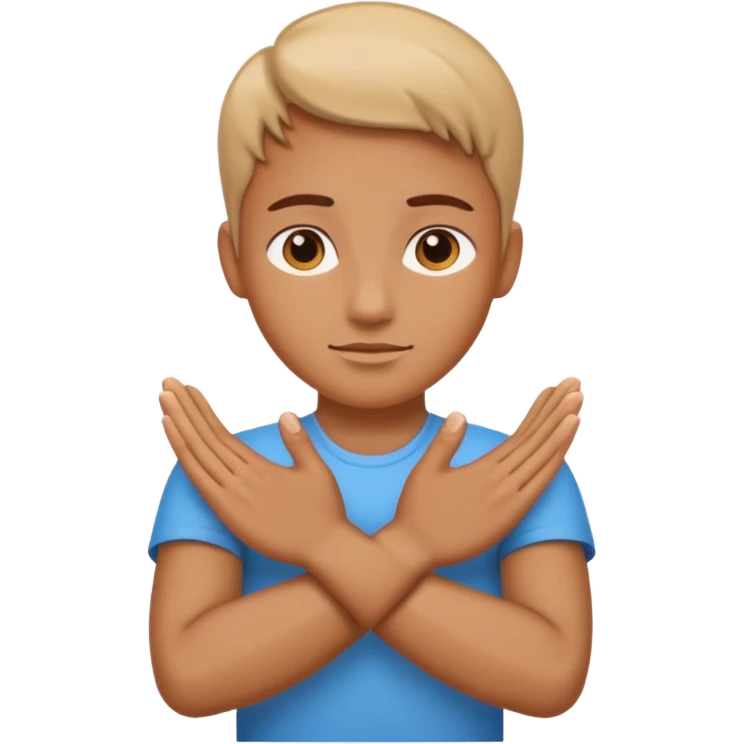 👇deux de ses mains qui ce croise  emoji