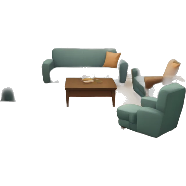 Inside living room emoji