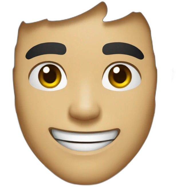 bruce lee smiling emoji