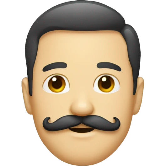 Mustache emoji