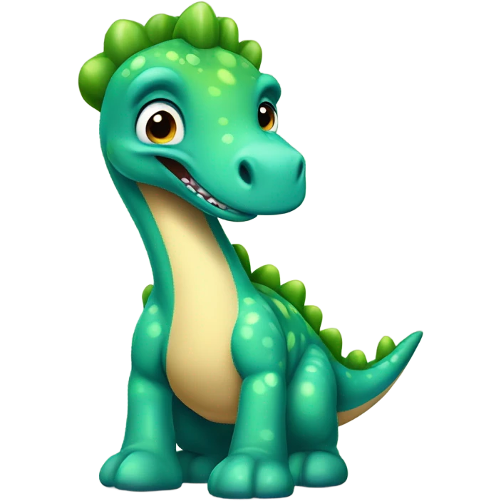 Dinosaur riding a pony  emoji