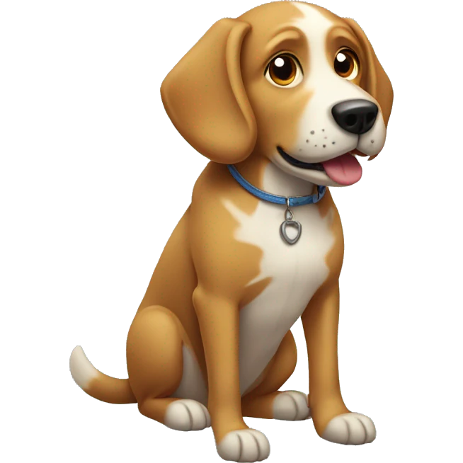 dog with news emoji