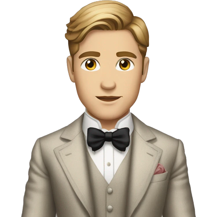 Nick Caraway from the great gatsby emoji