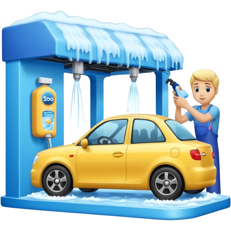 car wash shop emoji