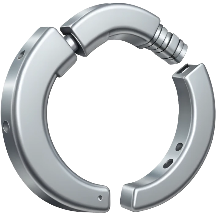 Cute horse shoe emoji