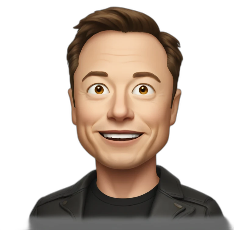 crazy elon musk emoji