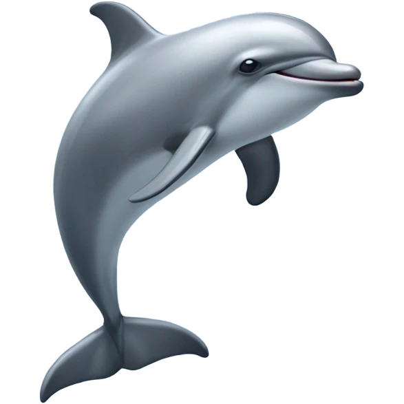 a dolphin in a bikini smelling their feet  emoji