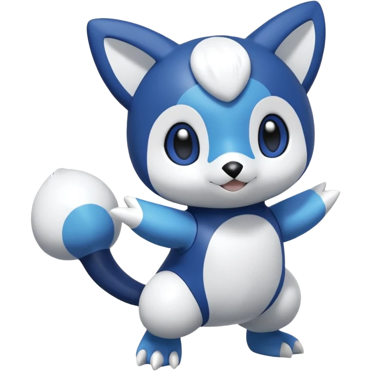 Shiny Piplup-Oshawott-Meowstic-Hybrid (Full body) emoji