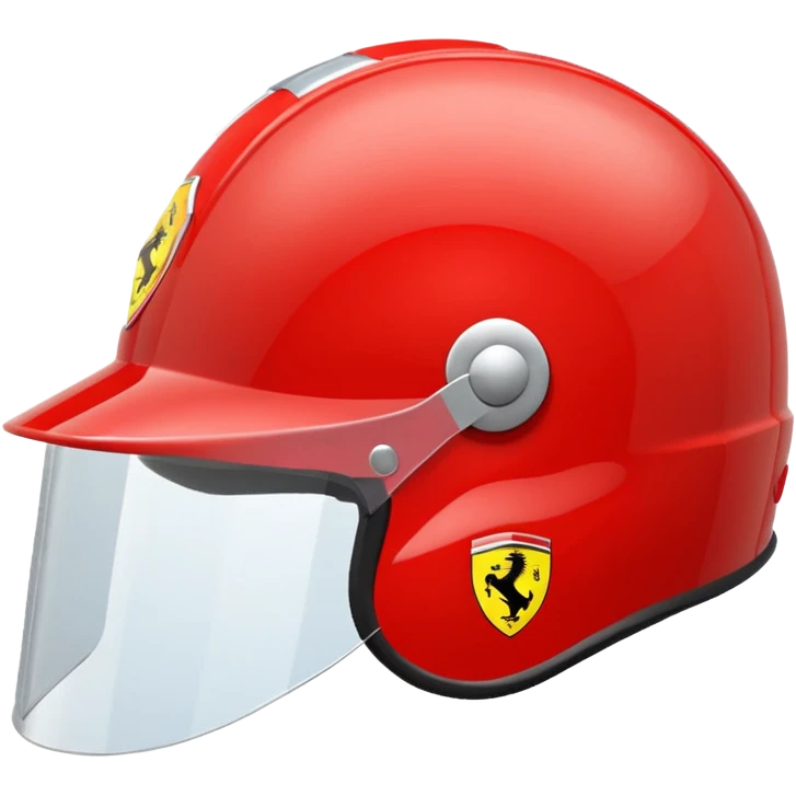 ferrari helmet emoji
