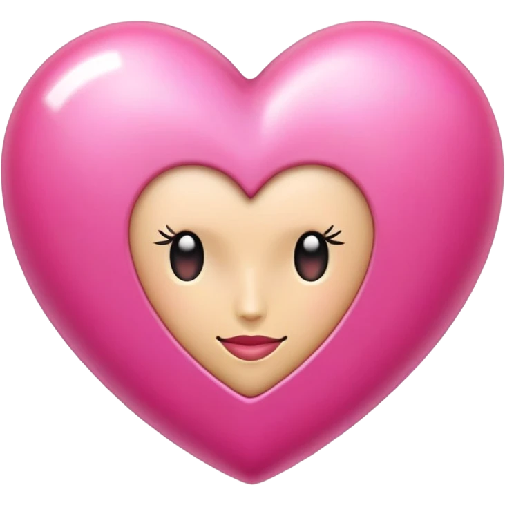 Corazon rosita emoji