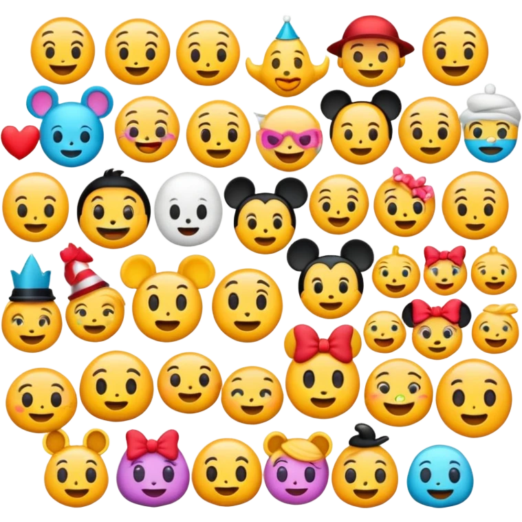 Disney emoji emoji