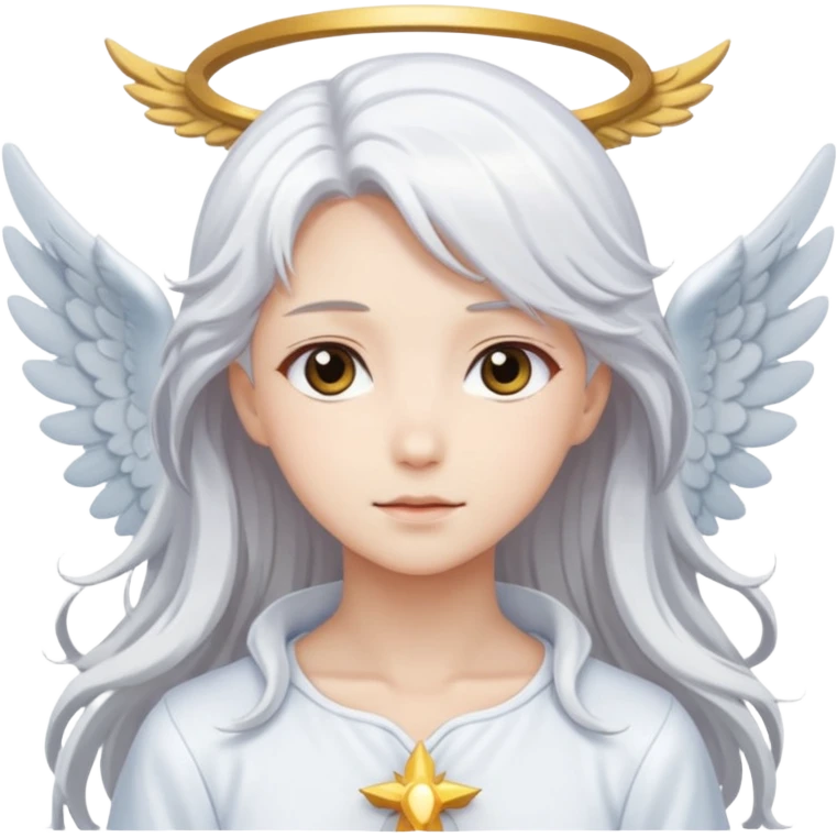 anime style angel emoji