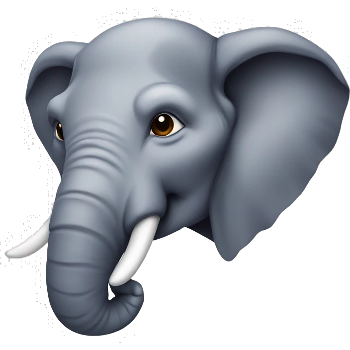 php elephant head only emoji