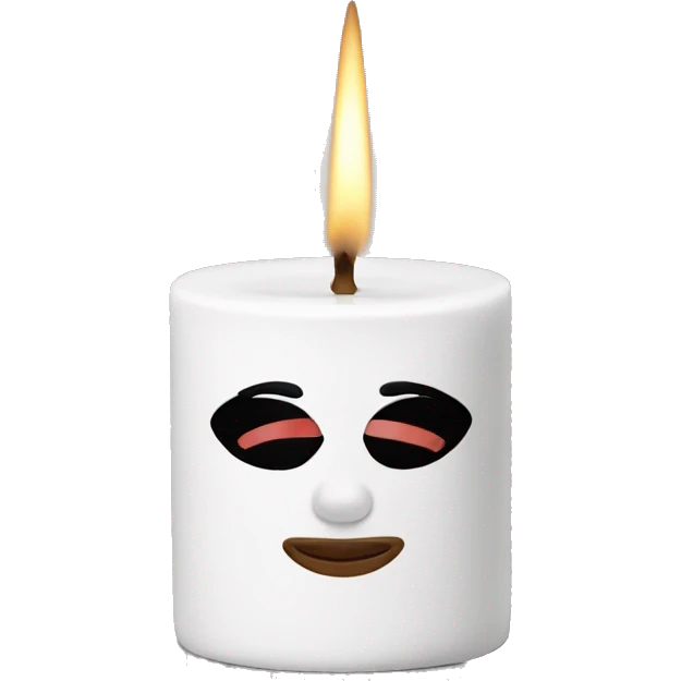 white gucci candle emoji