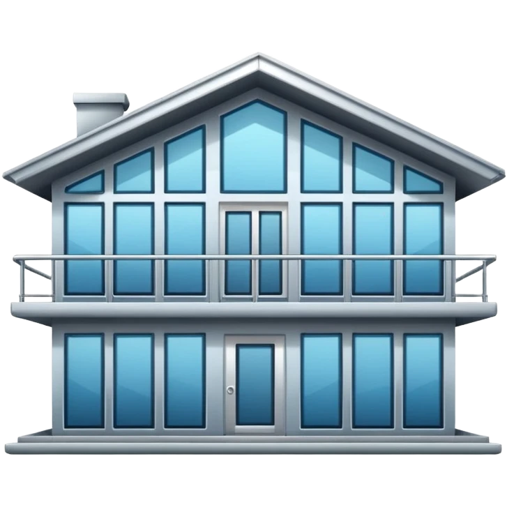 House made from the 2000s era emoji