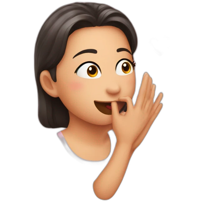 Flying kiss emoji