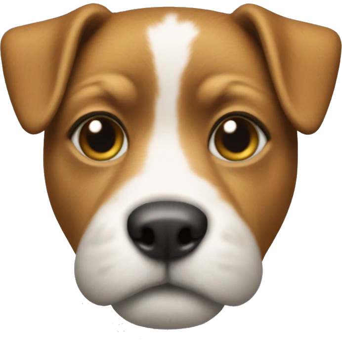 Dog shaped to a questonmark emoji