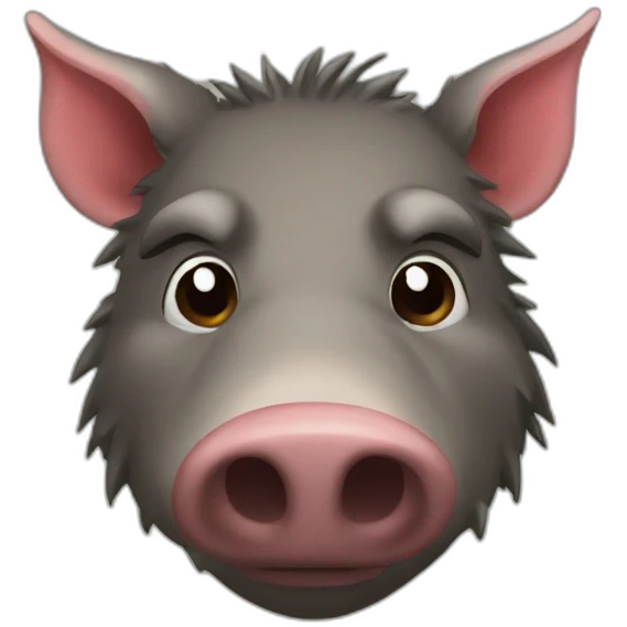 Wild boar emoji