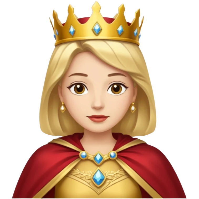 gold Cape Queen emoji