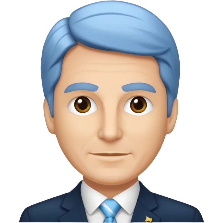 Javier Milei current president of Argentina emoji