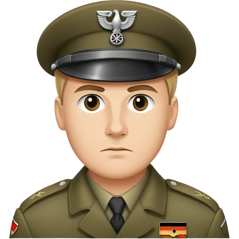 A german soldier in world war 2 emoji