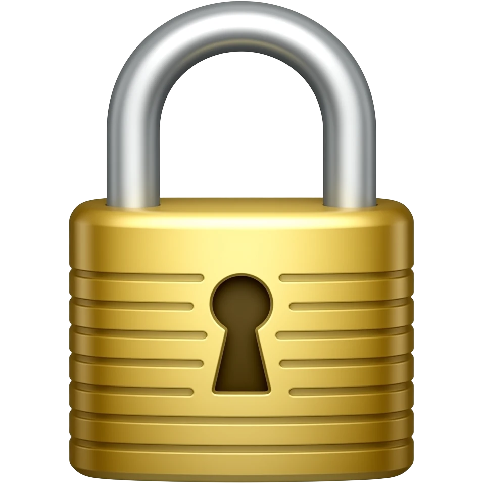 lock emoji