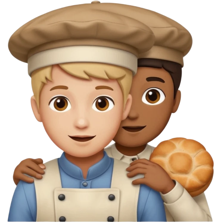 Piggy back baker emoji