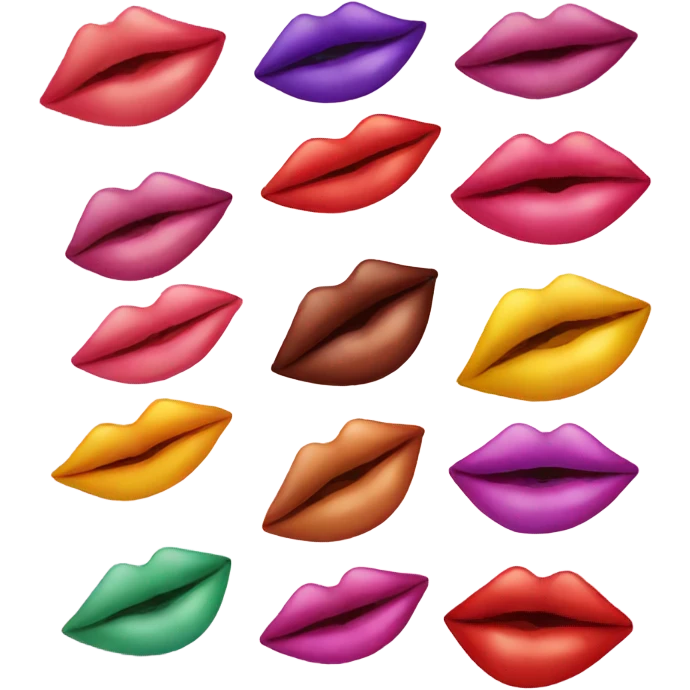 Lots of kisses emoji