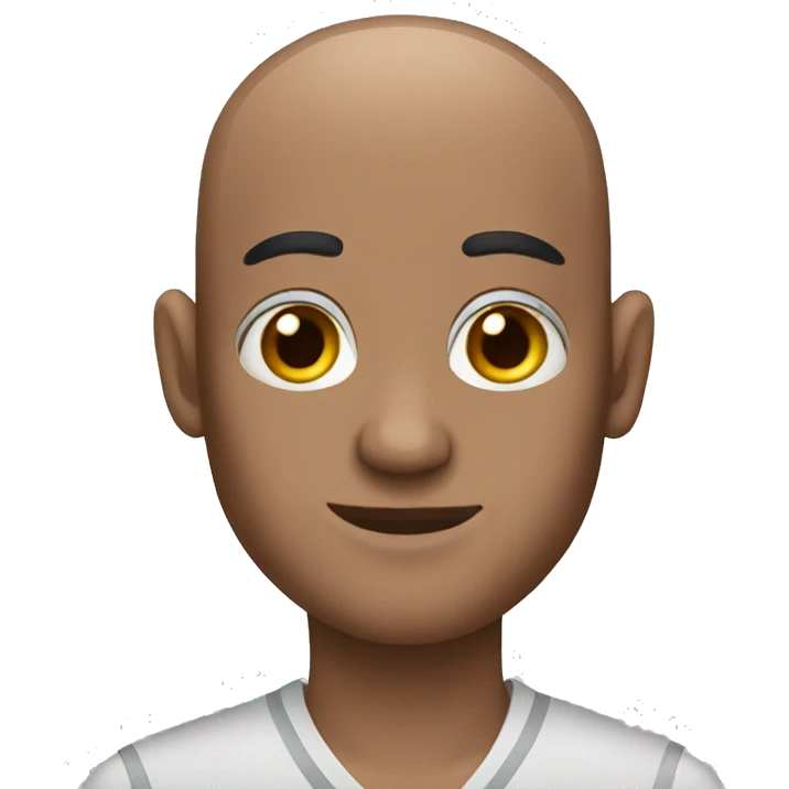 groom with no hair emoji