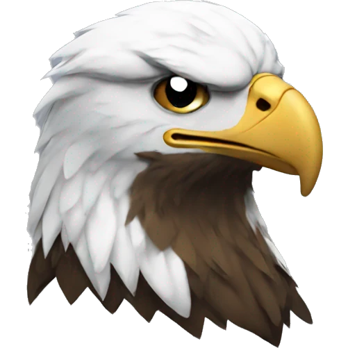 sad eagle emoji