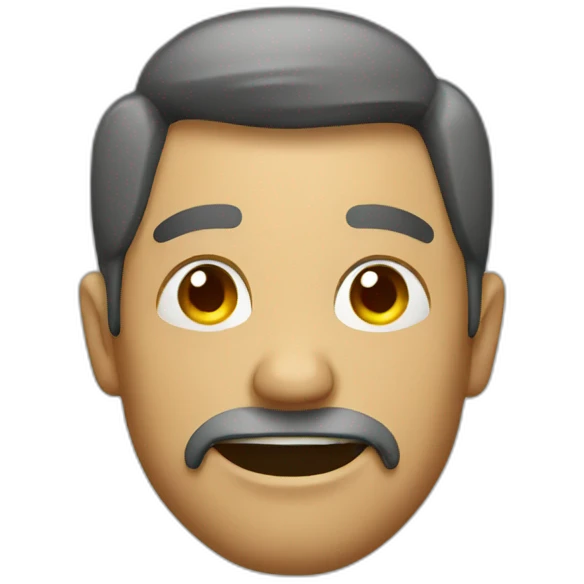 Drunk man emoji
